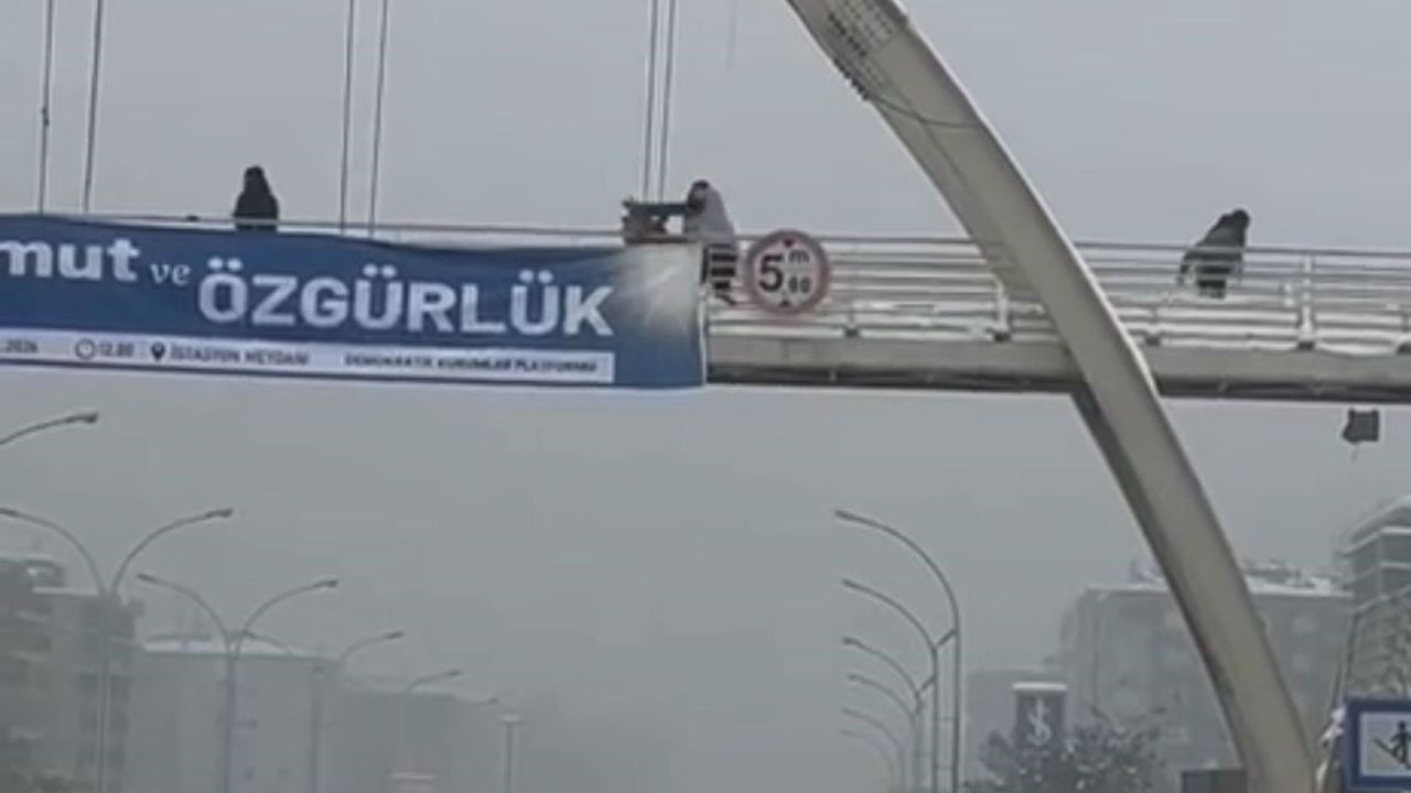 Diyarbakır'da üst geçitte 3 çocuğun darp edilmesi: Şahıs gözaltına alındı