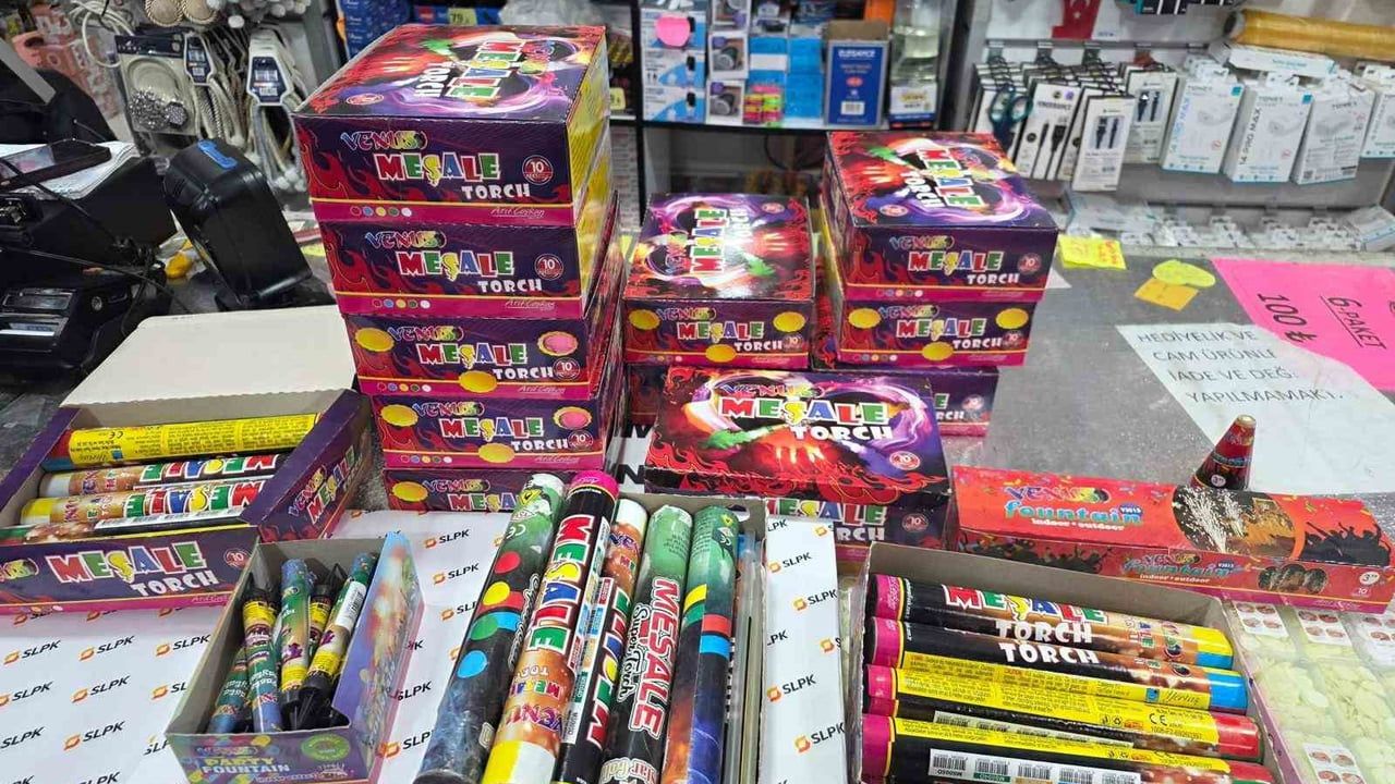 Dörtyol’da piroteknik ürün satışı denetlendi