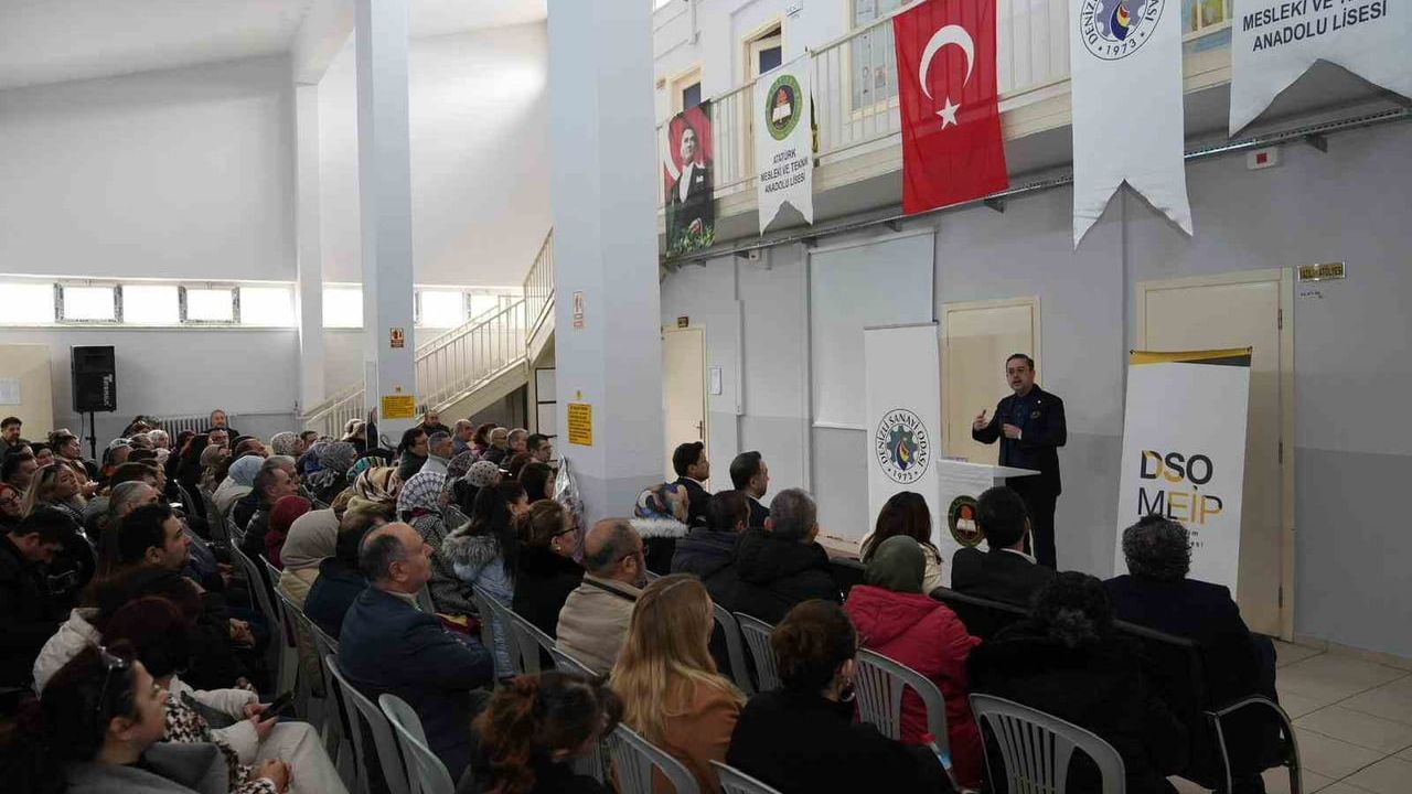 DSO Başkanı Kasapoğlu, MEİP kapsamında velilerle buluştu