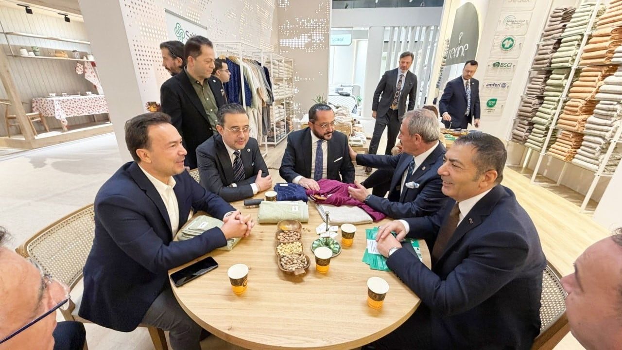 DTO Başkanı Erdoğan Heimtextil 2026'da 57 Denizlili Firmayı Yalnız Bırakmadı