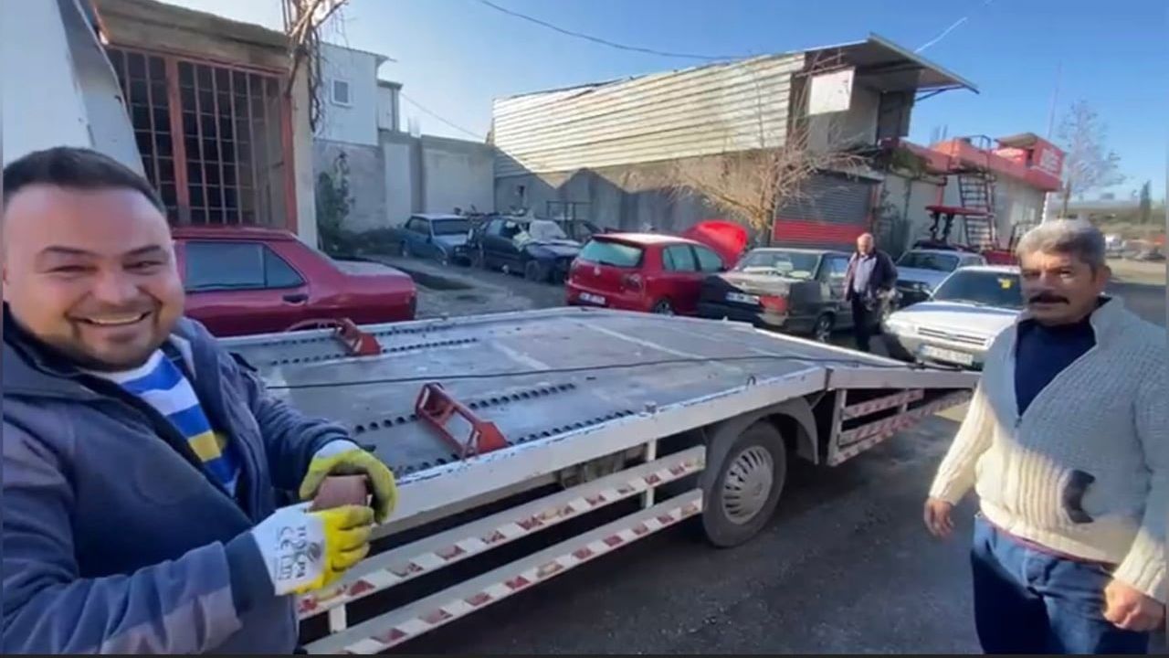 Düziçi'nde dondurucu soğuk sanayi sitesinde yoğunluk oluşturdu