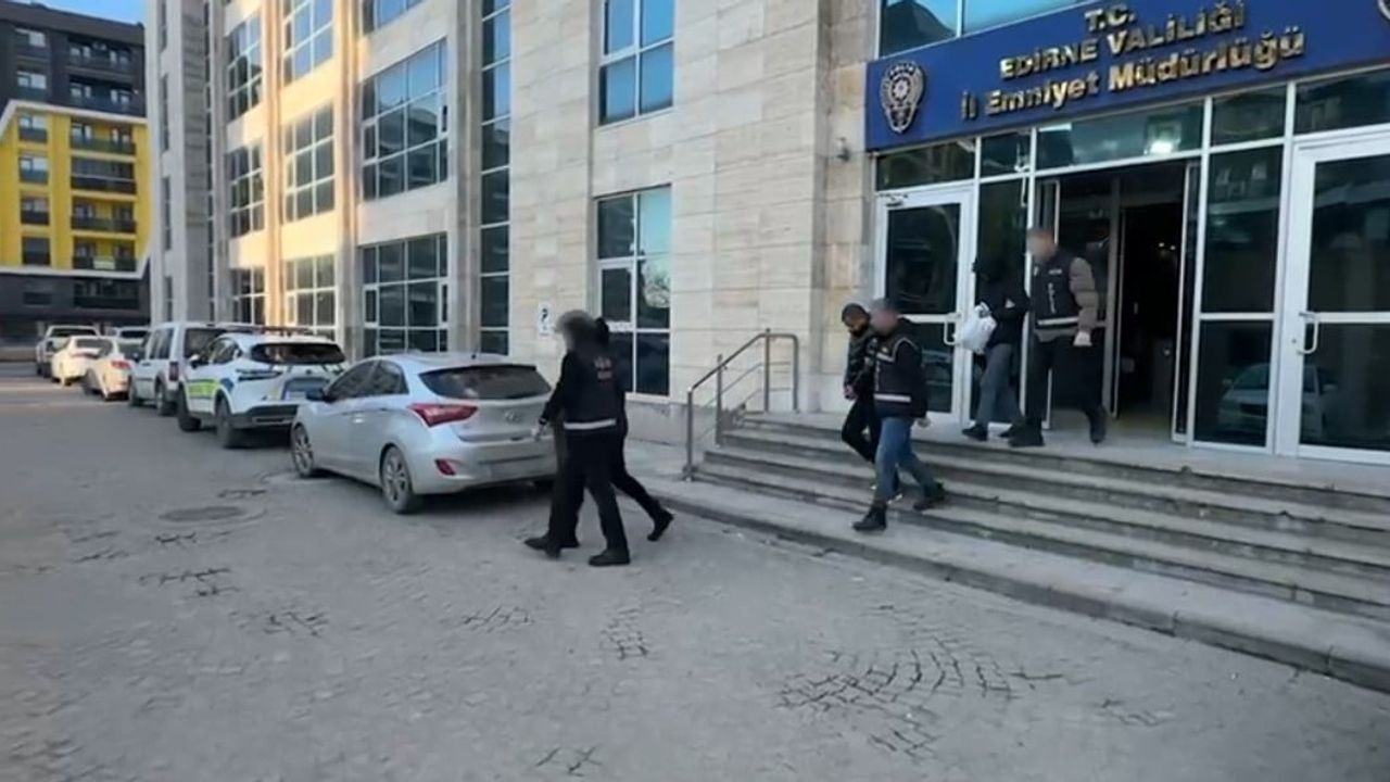 Edirne’de tefecilik operasyonu: 2 tutuklama