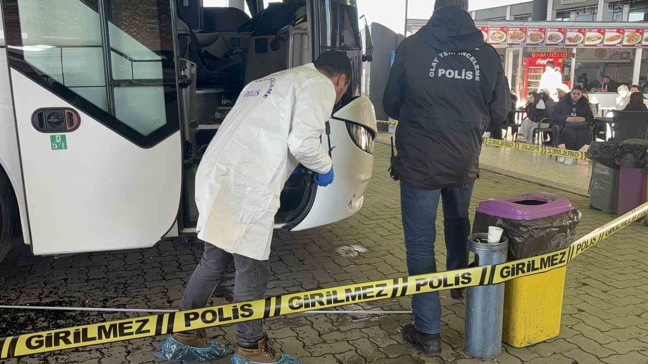 Edirne Otogarı'nda otobüsün altında kalan şoför yaşamını yitirdi