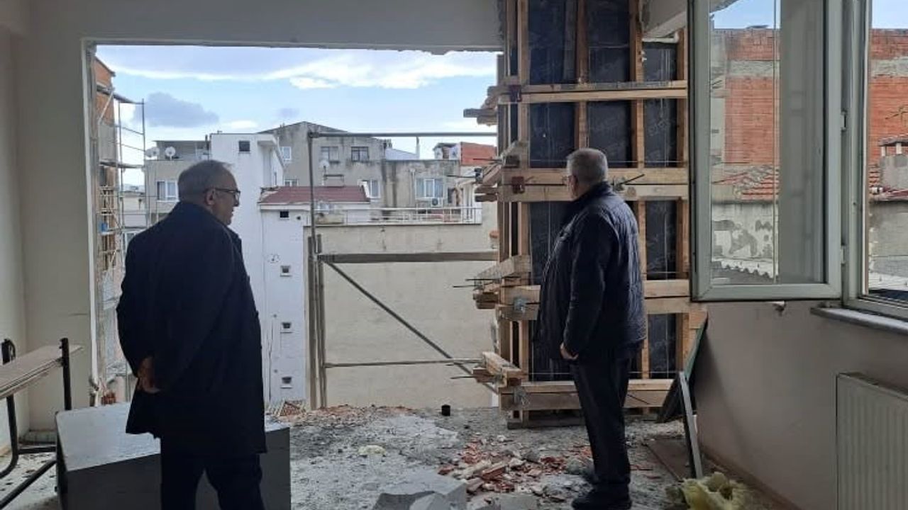 Edremit Halk Eğitimi Merkezi'nde güçlendirme çalışmalarını Esmen yerinde inceledi