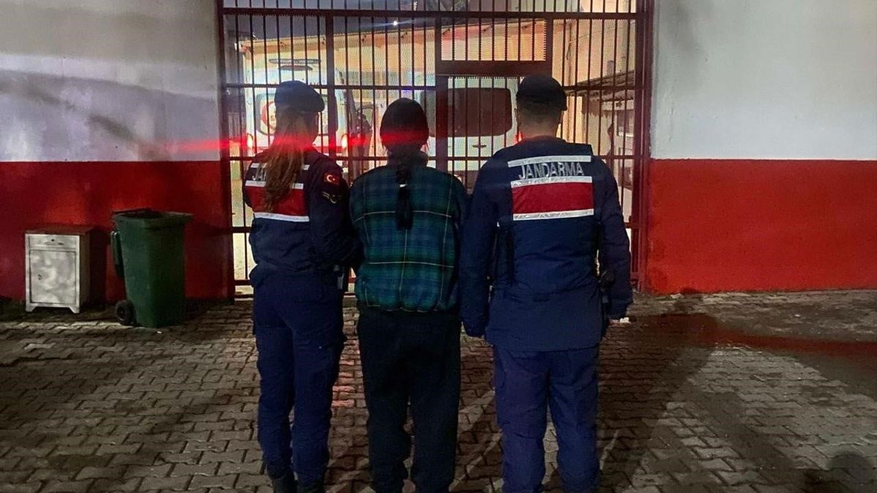 Efeler'de 15 yıl hapis cezası bulunan şüpheli jandarma tarafından yakalandı