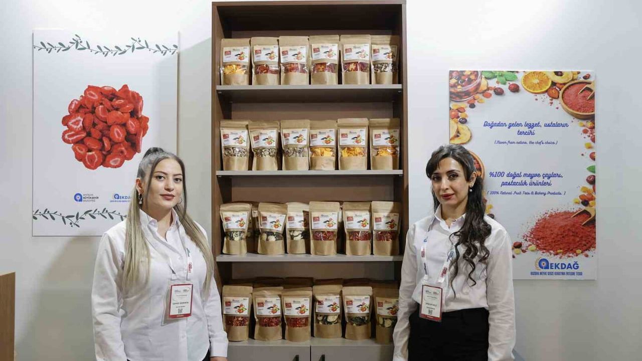EKDAĞ ürünleri ANFAŞ'ta sergilendi: Güneş enerjili Air Dried kurutma öne çıktı