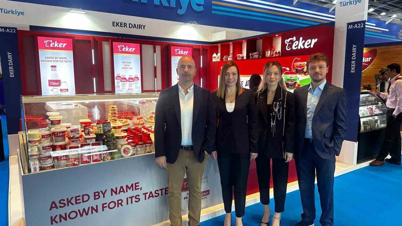 Eker Süt Ürünleri Gulfood 2026'da Dubai'de ziyaretçileri ağırlıyor