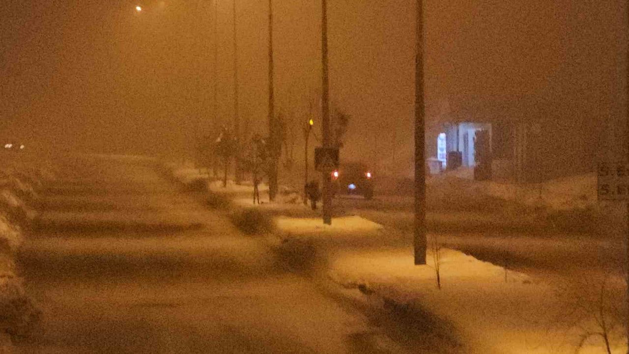 Elazığ'da gece yoğun sis: görüş mesafesi 5 metreye kadar düştü