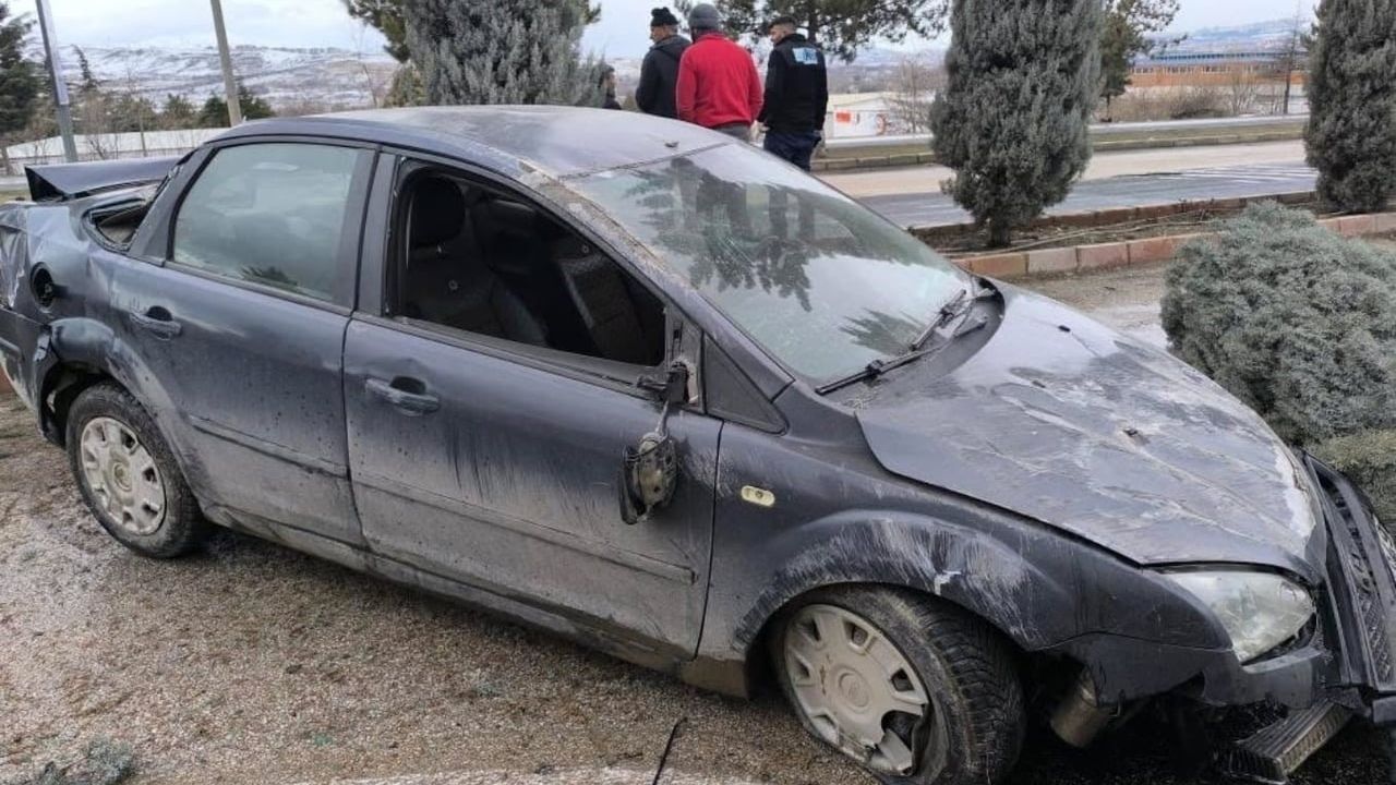 Elazığ'da trafik kazası: 1 yaralı