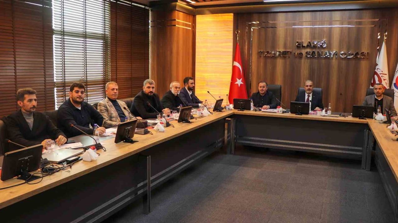 Elazığ TSO Başkanı Alan 42 özel eğitim merkeziyle bir araya geldi