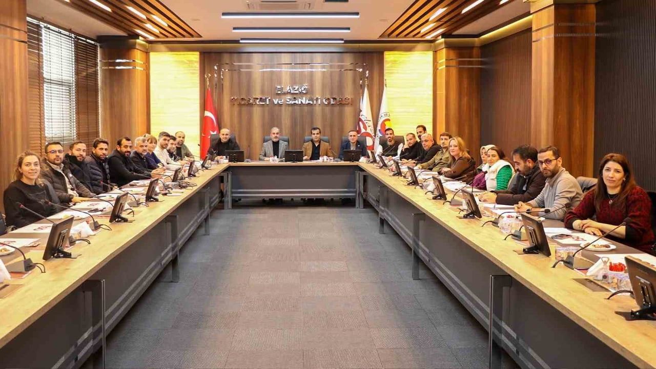 Elazığ TSO'da jeoloji ve jeofizik sektör buluşması