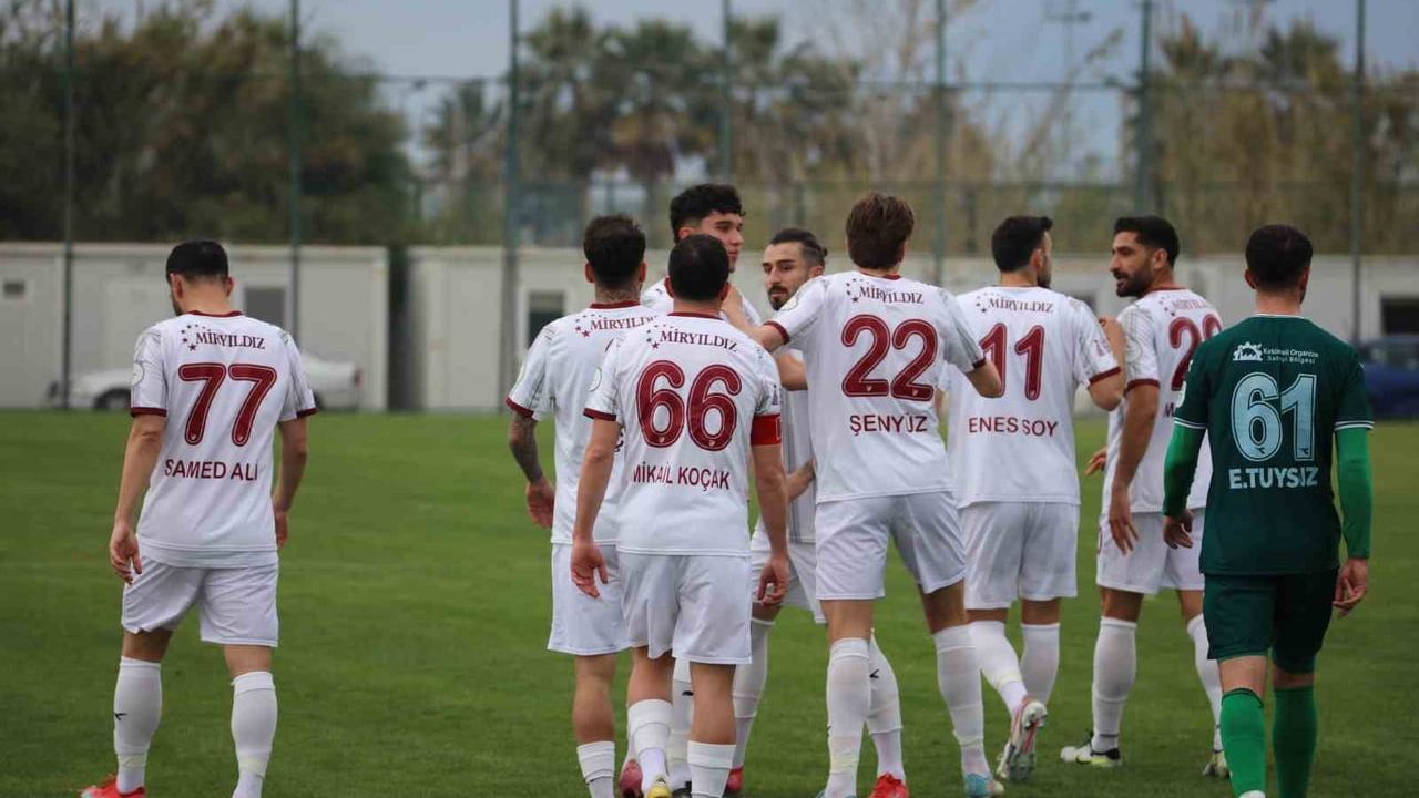 Elazığspor 3-2 Kırklarelispor — Antalya kampında hazırlık maçı