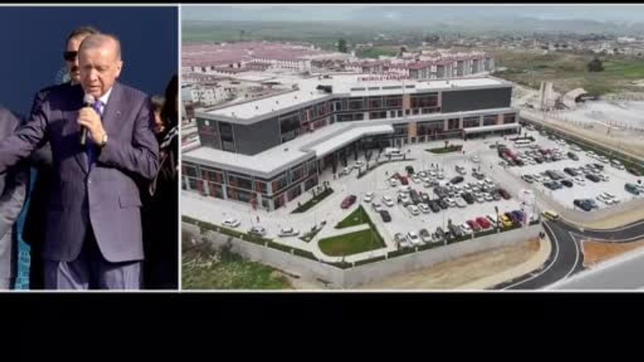 Erdoğan, Aydın Şehir Hastanesi ve 11 Sağlık Tesisinin Açılışını Yaptı