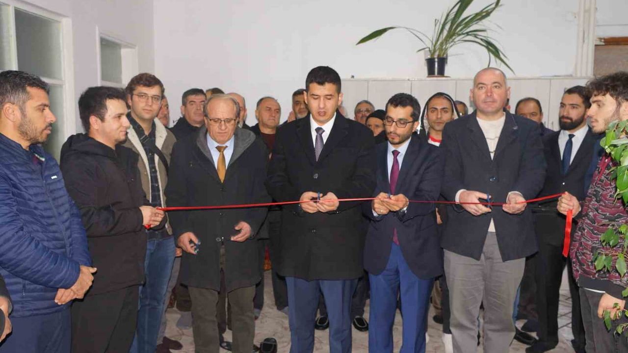 Ermenek'te Tekke Diyanet Gençlik Merkezi dualarla açıldı