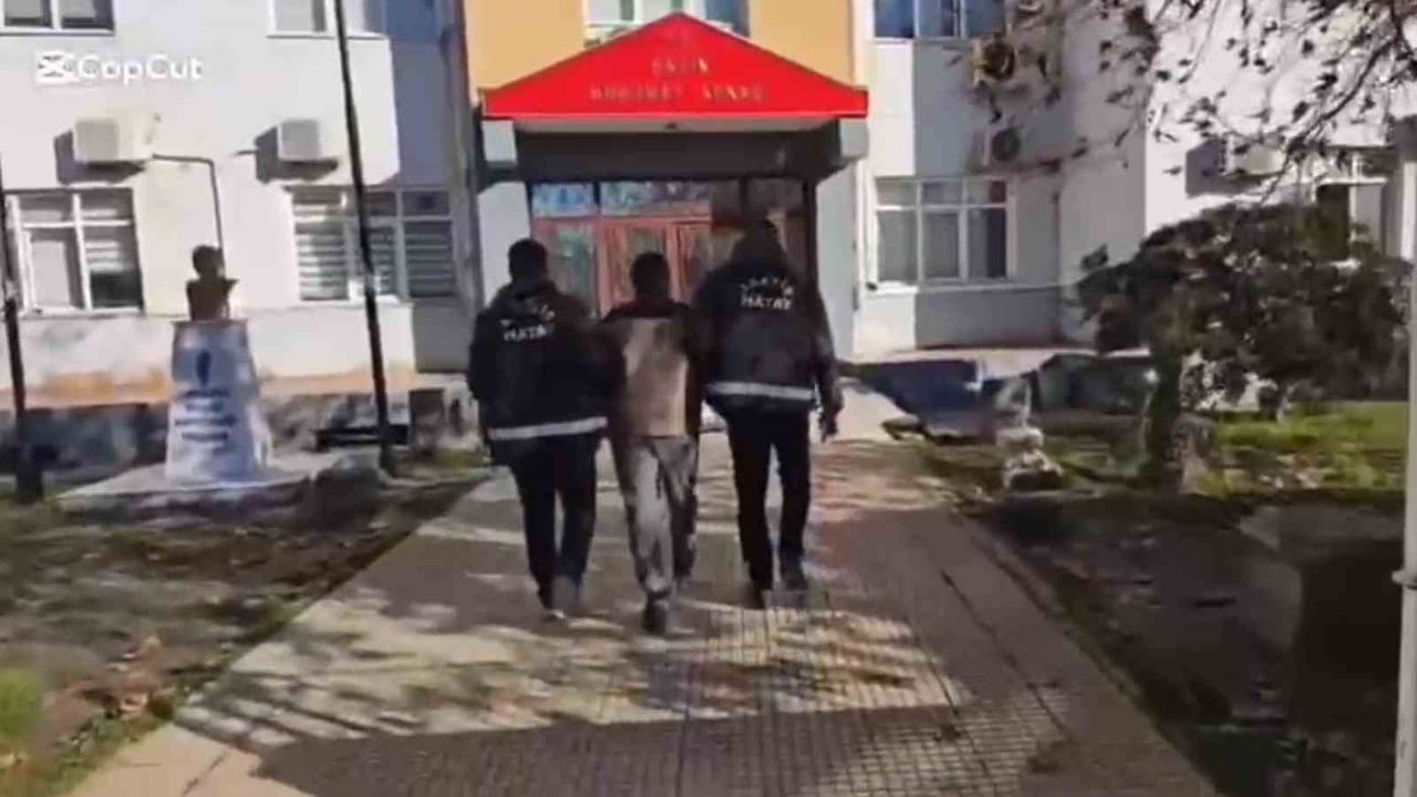 Erzin'de 4 yıl 5 ay 15 gün hapis cezası bulunan şahıs tutuklandı