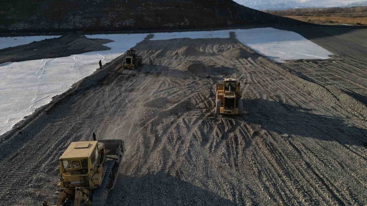 Erzincan'da Düzenli Katı Atık Depolama Sahası 4. Kısmı Hizmete Alındı