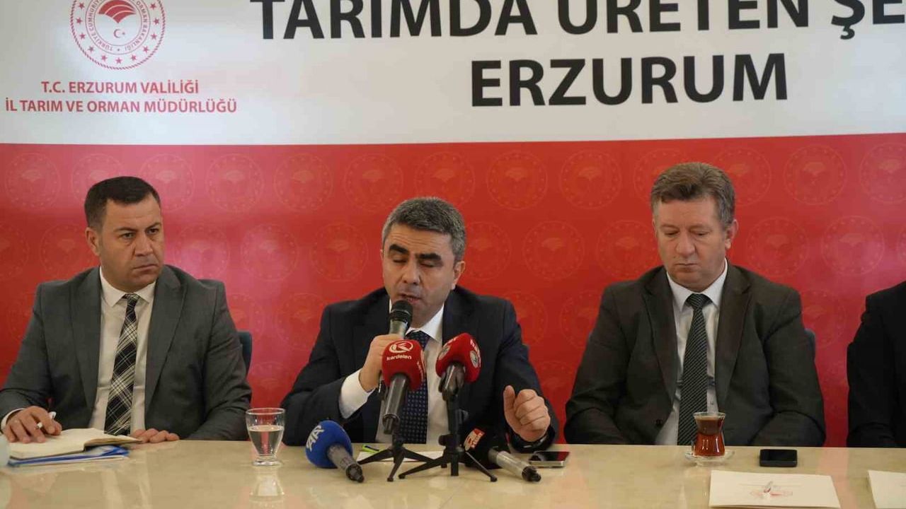 Erzurum tarımına 1 milyar 656 milyon 39 bin 10 TL destekleme