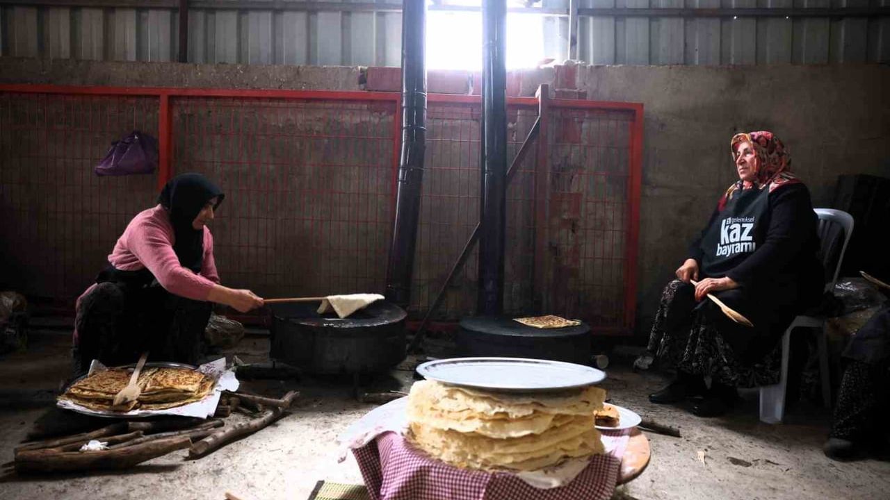 Eseler’de 200 yıllık Kaz Bayramı için imece başladı