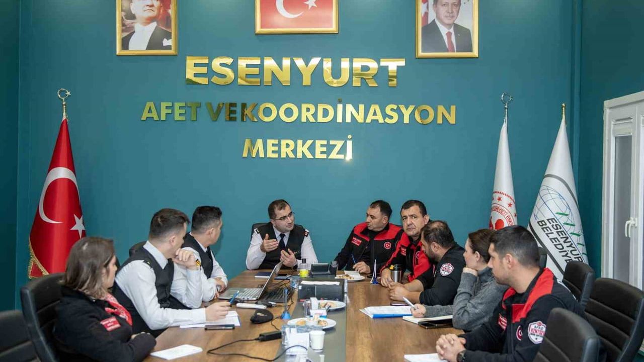 Esenyurt’ta afet hazırlıkları güçlendirildi