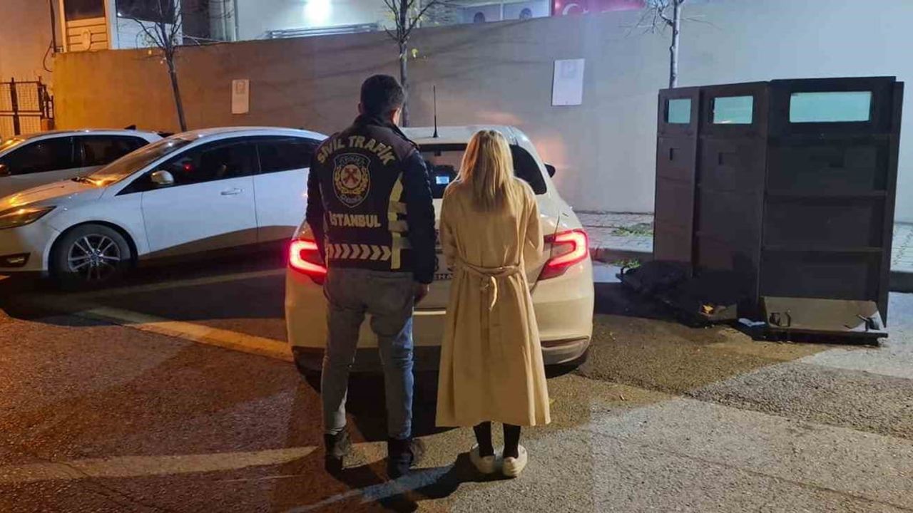 Esenyurt'ta topuklu ayakkabılı kadın sürücü servistekilere saldırdı — 6 bin 498 TL ceza