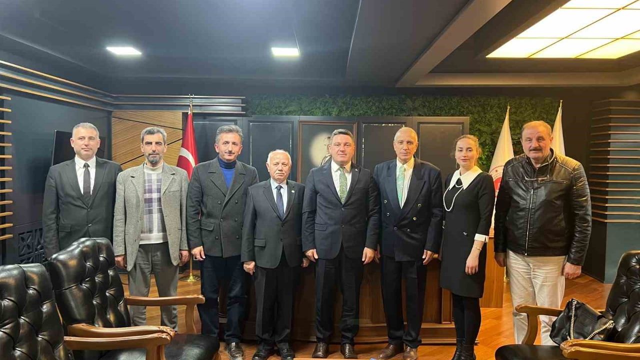 ESUZDER yönetimi Başsavcı Karakülah'ı ziyaret etti, uzlaştırmacı sorunları konuşuldu