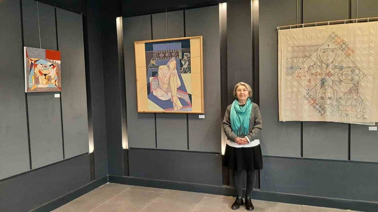 Fatma Garip'in 'Kare Kök-K / Square Root-K' Sergisi Eskişehir'de İlgi Topladı