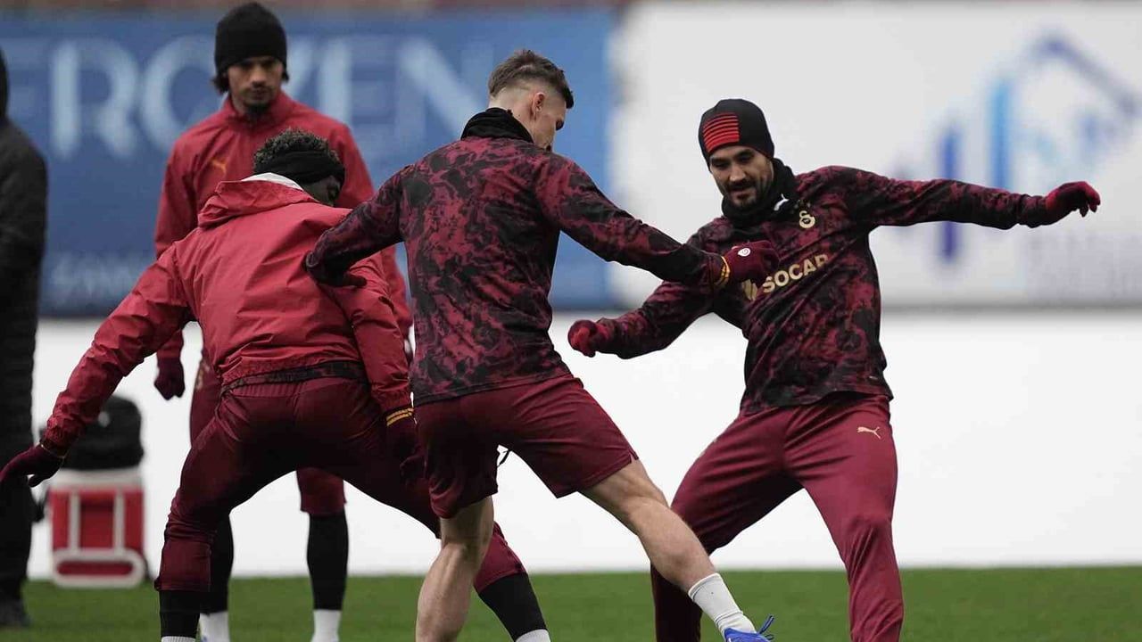 Galatasaray, Atletico Madrid maçının hazırlıklarını sürdürdü