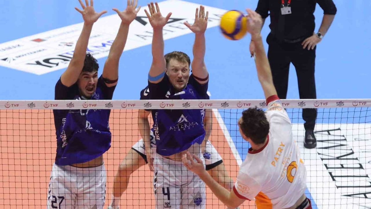 Galatasaray, Efeler Ligi 14. haftasında Altekma'yı 3-1 mağlup etti