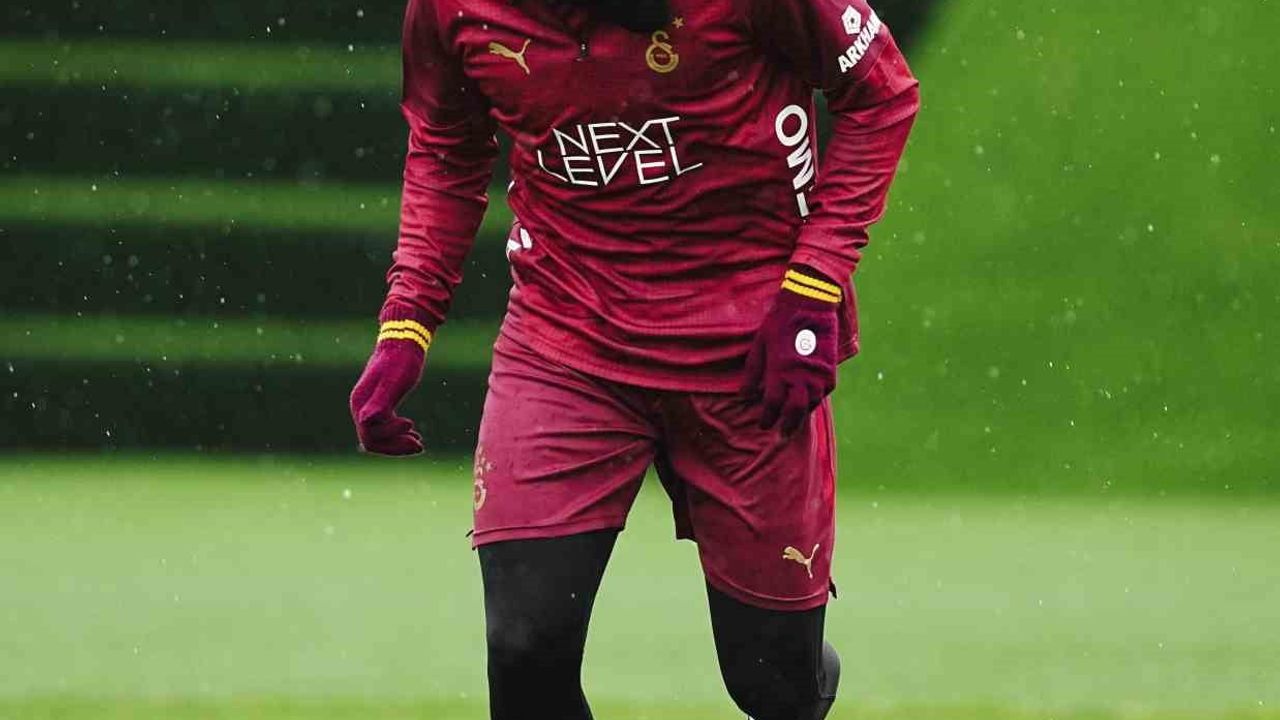 Galatasaray Fethiyespor maçı öncesi idmanda