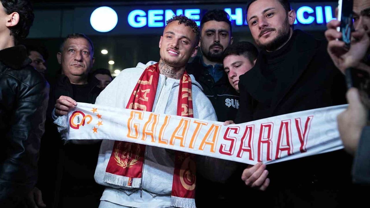 Galatasaray’ın yeni transferi Noa Lang İstanbul’a geldi
