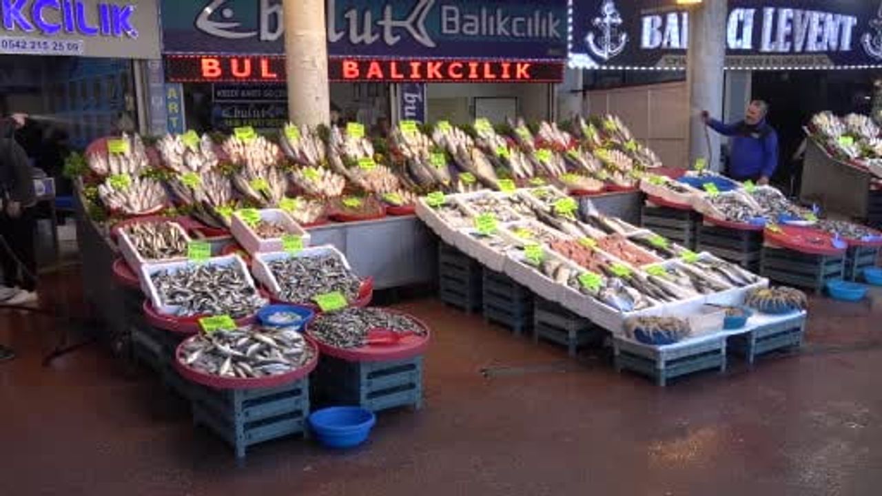Gaziantep'te kışla birlikte balık tüketimi yükselişe geçti