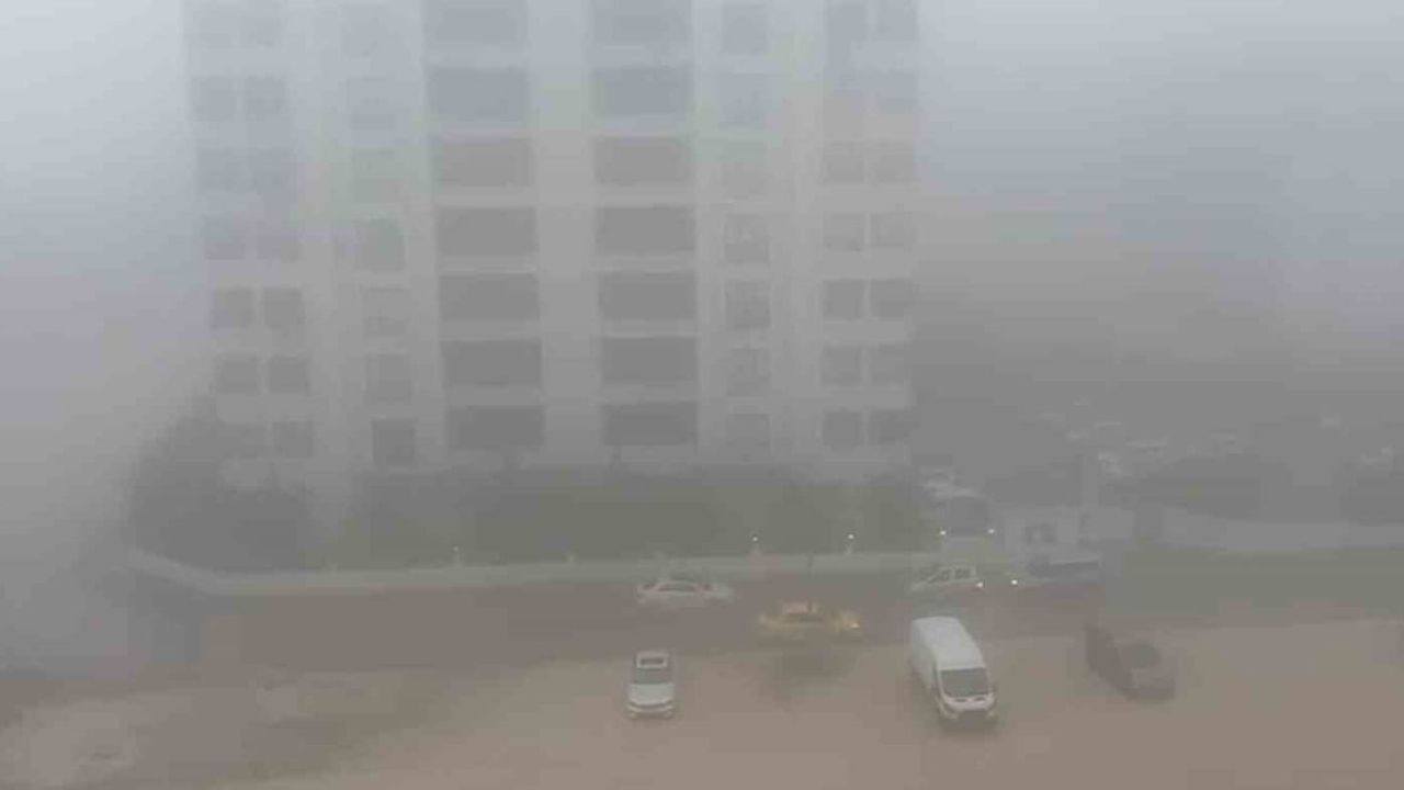 Gaziantep'te Yoğun Sis ve Yağış Ulaşımı Olumsuz Etkiledi