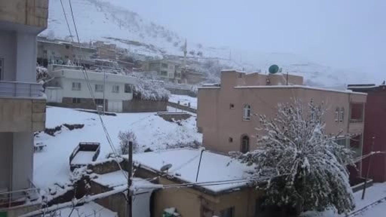 Gercüş'te eğitime 1 gün ara: 5 Ocak'ta köy okulları ve taşımalı eğitim