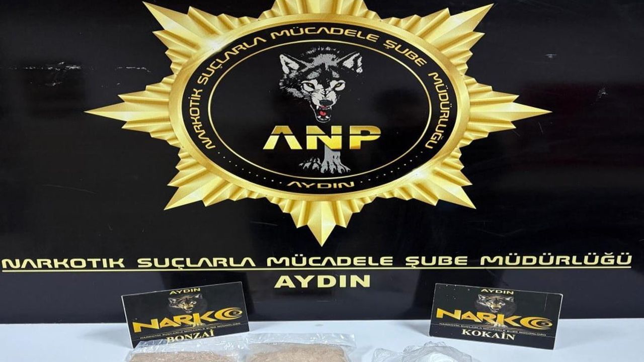 Germencik'te 100 kilogram hammadde ele geçirildi: 2 kişi tutuklandı