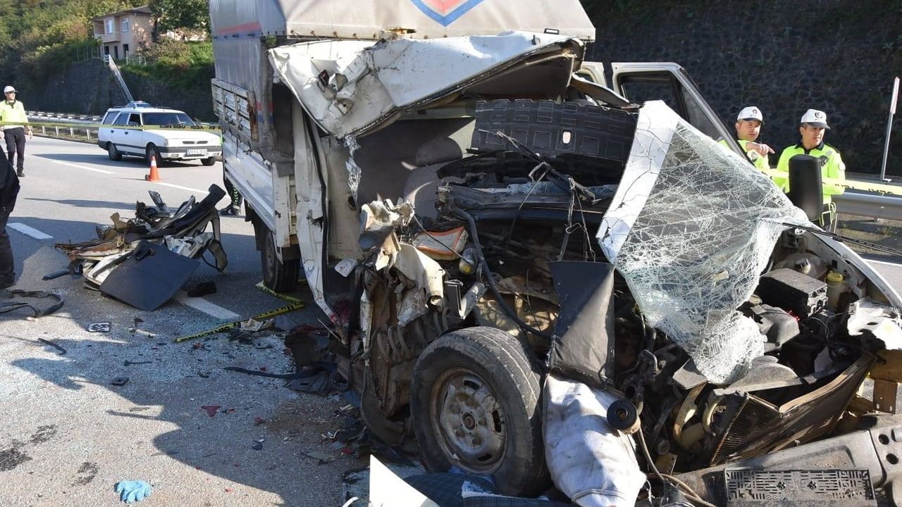 Giresun'da 2025 Trafik Kazaları: 40 Ölü, 2 bin 406 Yaralı