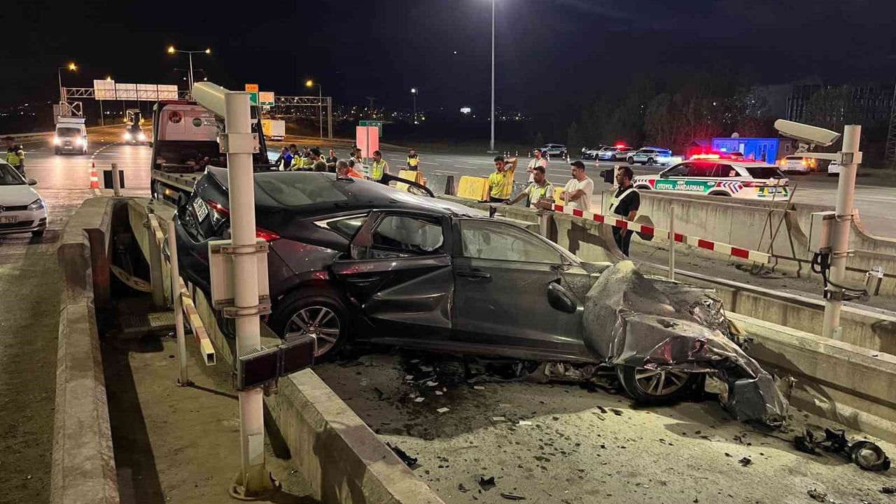 Gişe bariyerleri otoyol güvenliğini tehdit ediyor