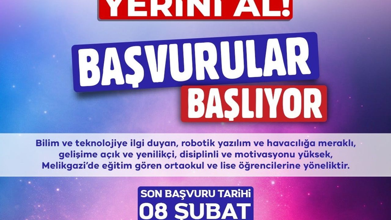 GÖKTİM Melikgazi'de teknoloji liderleri yetişiyor