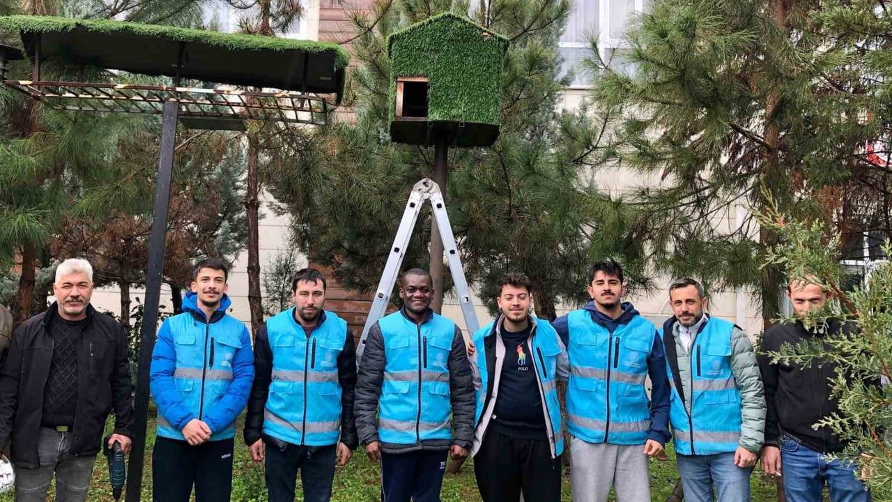 Gönül Sarayı Öğrencileri Kuşlar İçin Ev Hazırladı