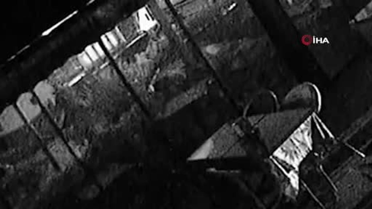 Görüntüler: Kayıp öğrenci Deniz İbişler Beşiktaş sahilinden denize atlıyor