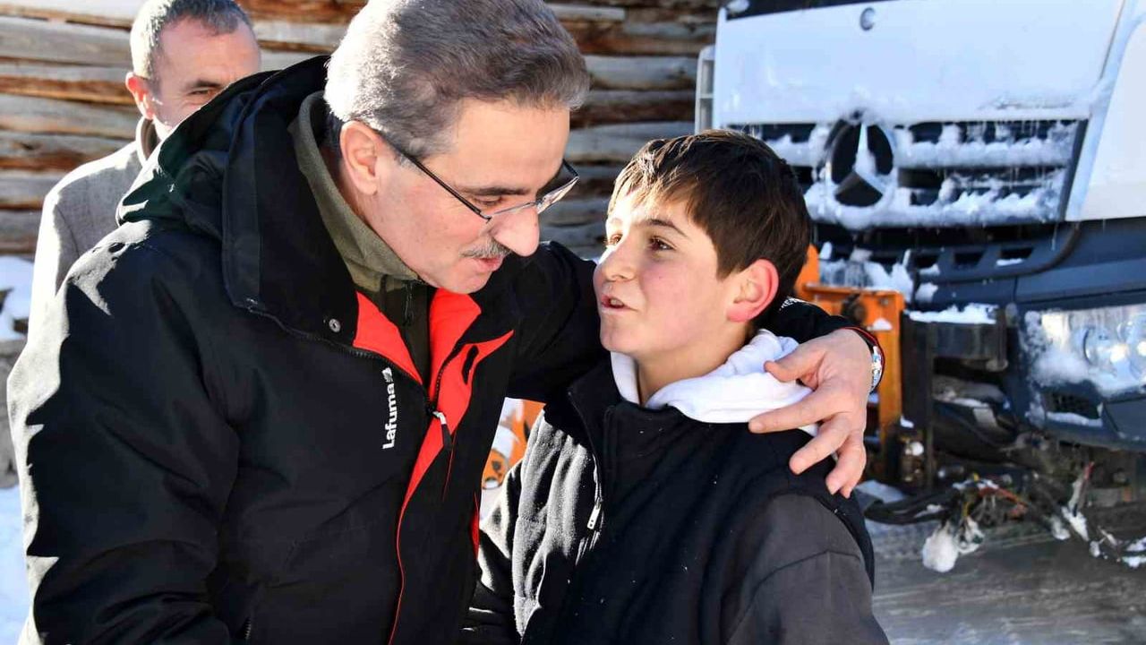 Gümüşhane'de karla mücadele çalışmaları yerinde denetlendi