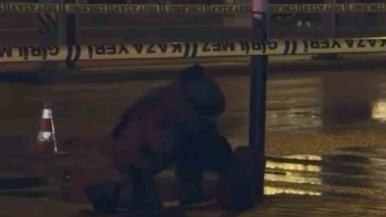 Gürsu'da yol kenarındaki şüpheli çanta alarmı