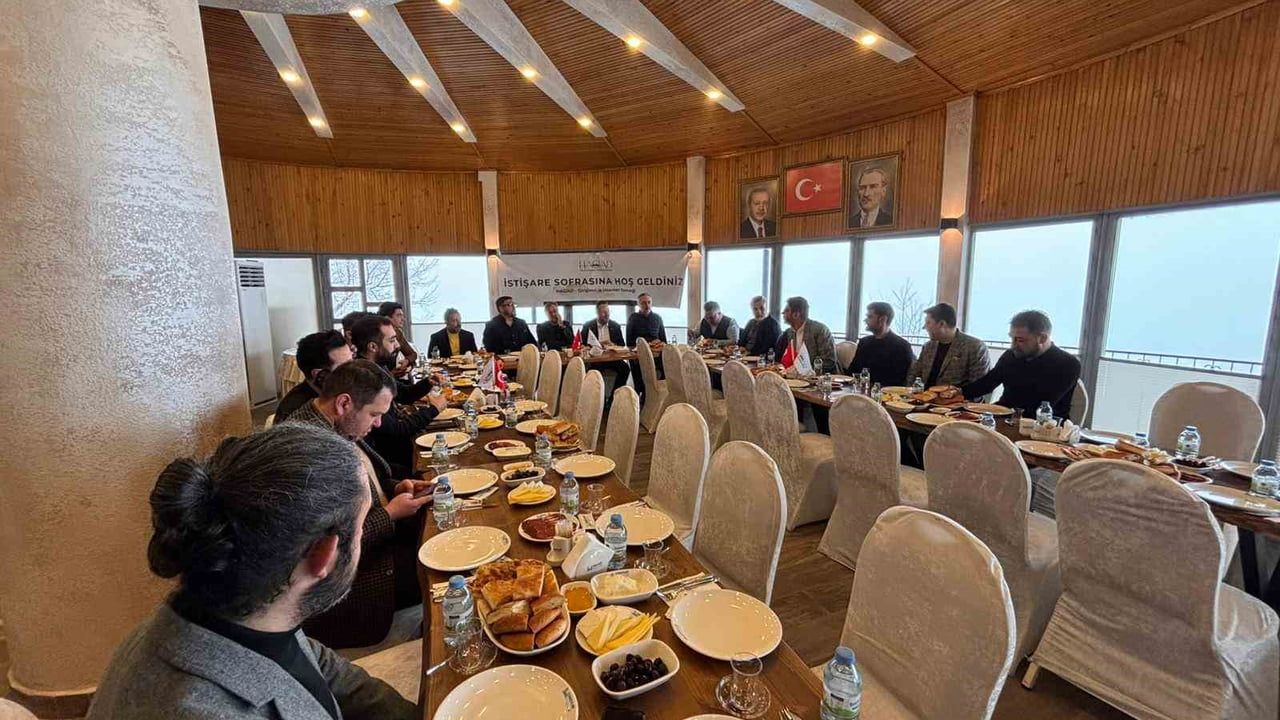 HAGİAD ve MÜSİAD Hacılar'da istişare sofrasında buluştu