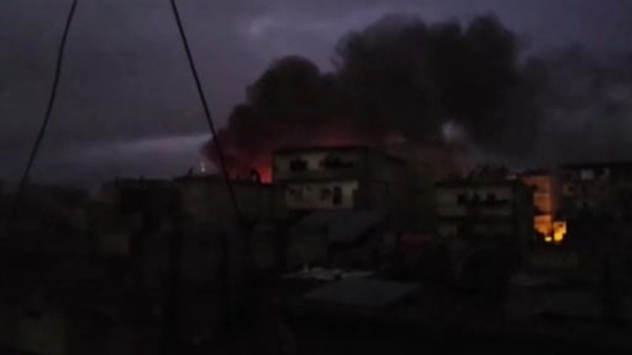 Halep’te SDG’ye ait 12 numaralı mühimmat deposu imha edildi