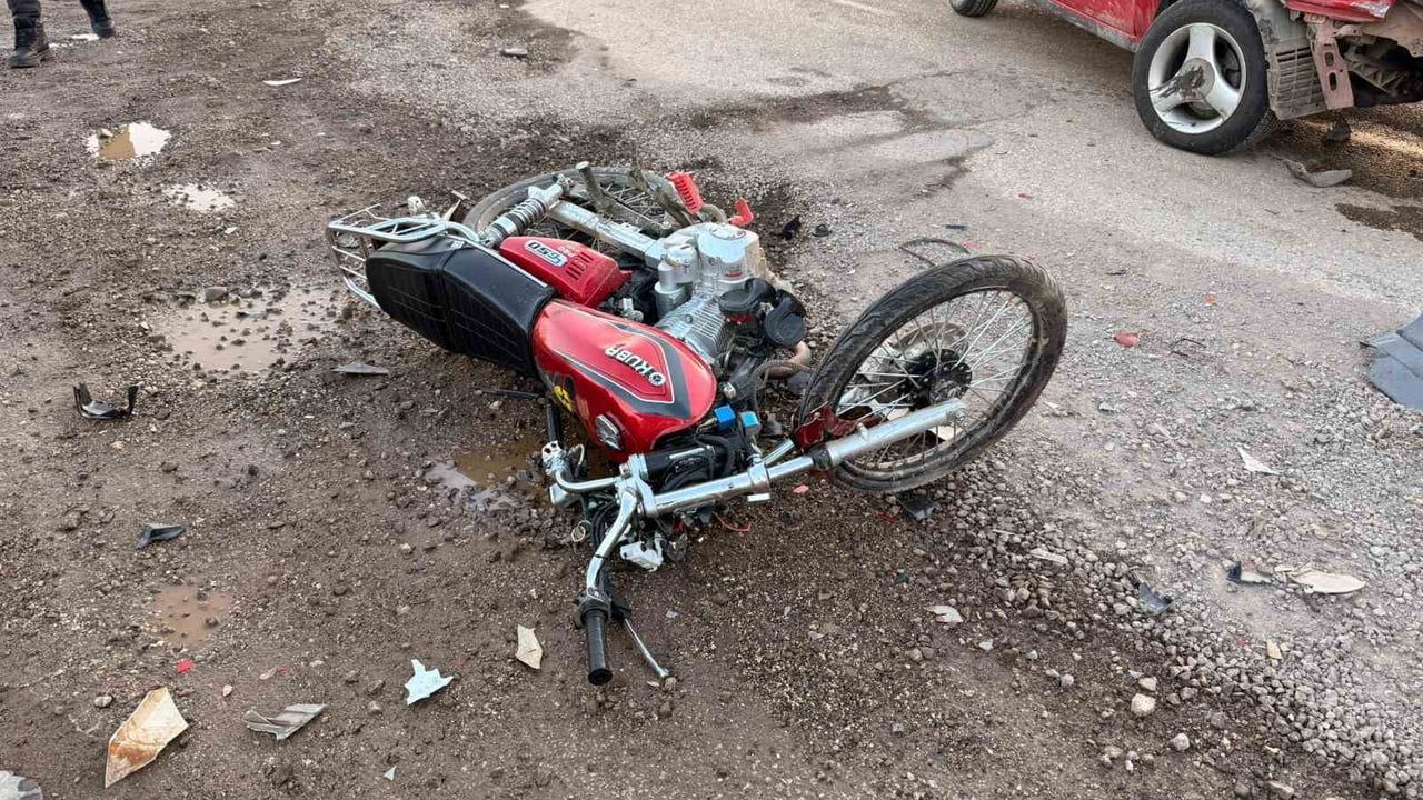 Hassa’da TOFAŞ ile motosiklet çarpıştı: Sürücü yaralandı