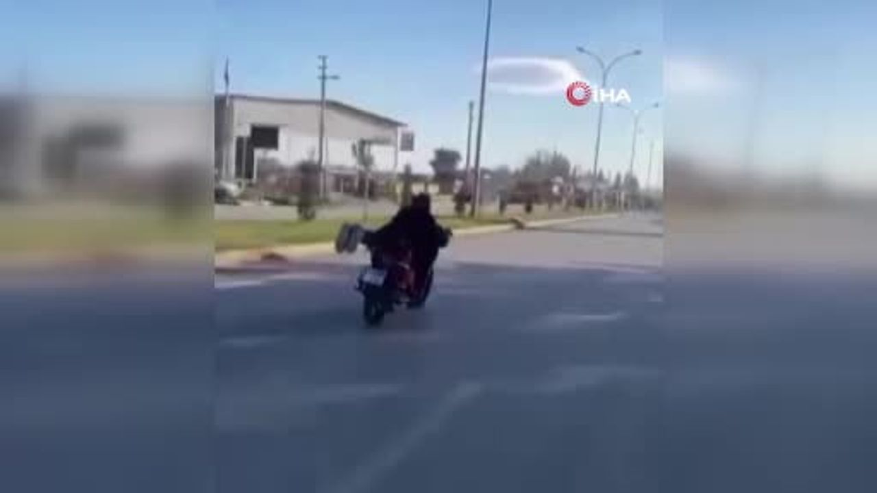 Hatay'da ehliyetsiz motosiklet sürücüsüne 50 bin 839 TL ceza