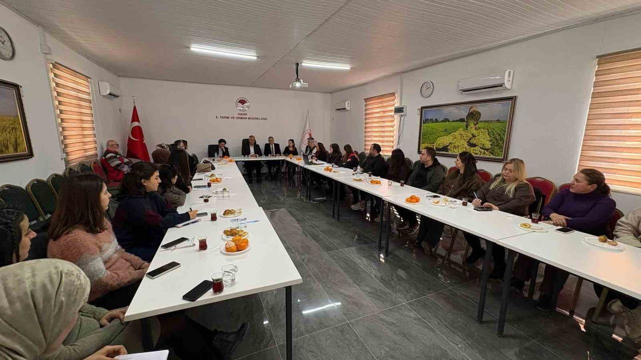 Hatay’da kadın kooperatiflerine 'Gıdada Sıfır Atık' bilgilendirmesi