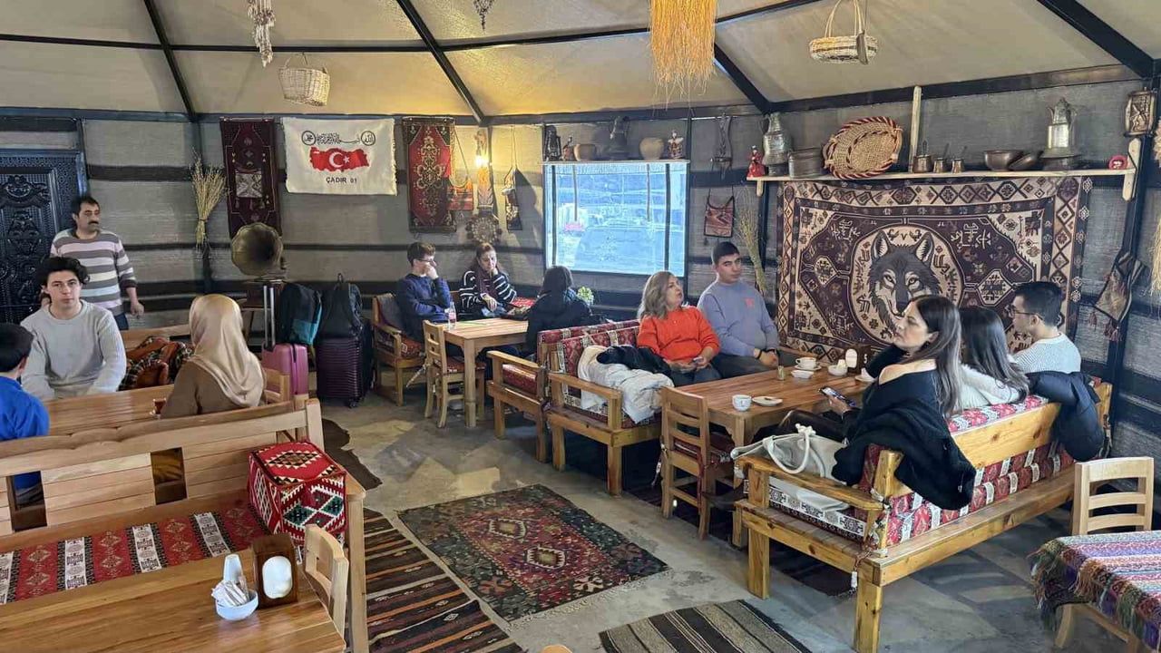 HAVAMAŞ'ın Çukurova durağı otantik çadırla hizmete girdi