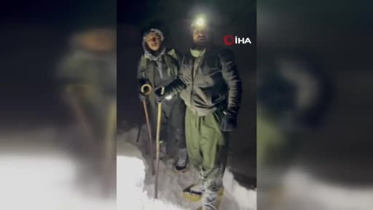 Hediklerle 15 kiloluk parçayı taşıdılar — Şemdinli’de dayanışma