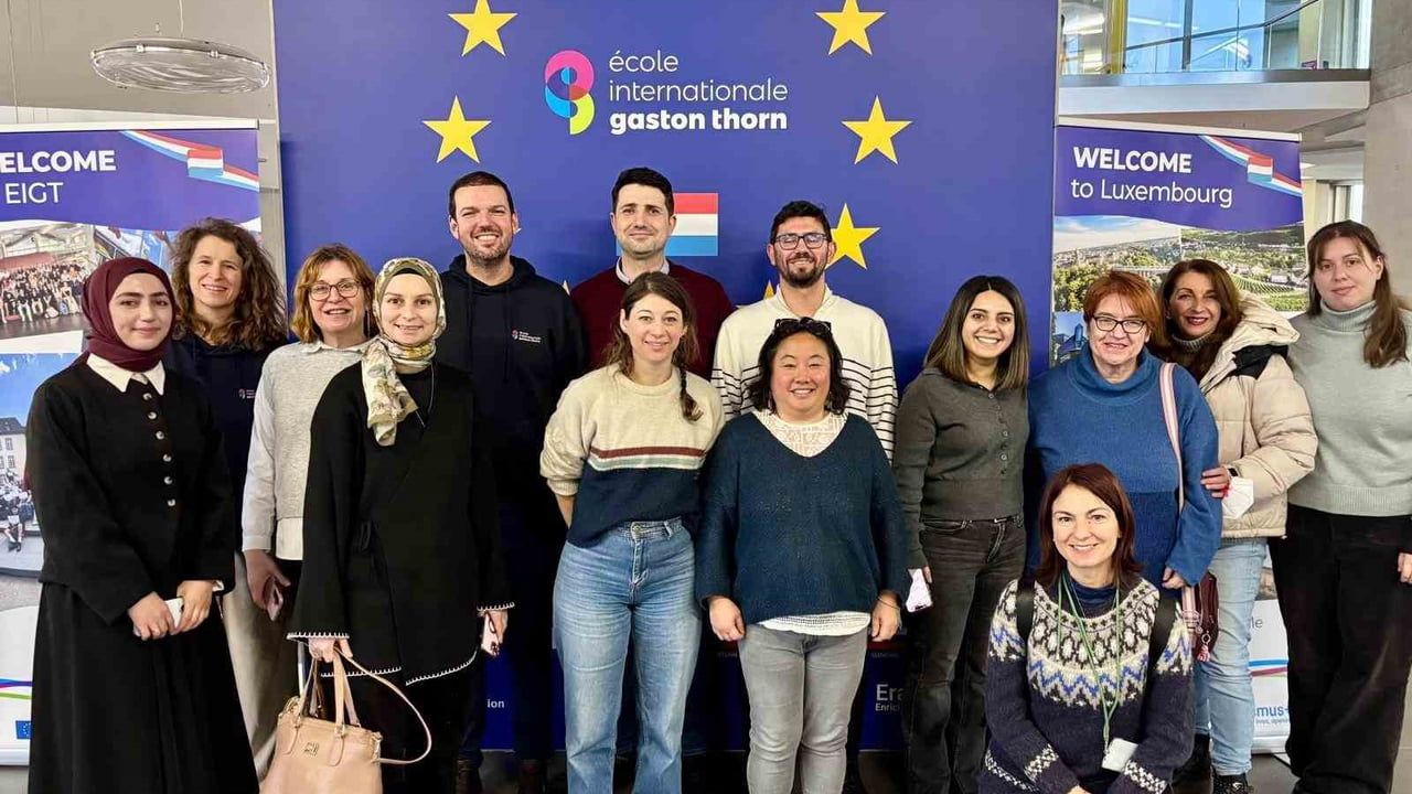 Hınıs öğretmenleri Lüksemburg’da 'Change Yourself, Not the Climate (CYNC)' eğitimi alıyor