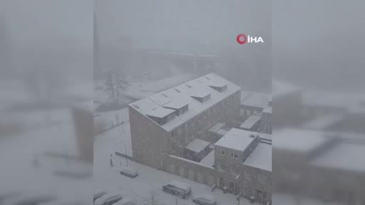 Hollanda'da yoğun kar: Amsterdam Schiphol'de 1.050 uçuş iptal